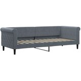  Dnevni krevet s madracem tamnosivi 80 x 200 cm baršunasti | shoptok.hr