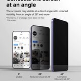 Ringke - Easy Slide kaljeno staklo (2 kom) za Samsung Galaxy S24 Plus - Privacy | shoptok.hr