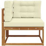  Vanjska kutna sofa Prirodna | shoptok.hr
