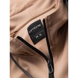 Ombre Unzipped men's hooded sweatshirt with piping - beige | shoptok.hr
