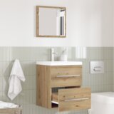vidaXL Kupaonski ormar Umjetnička hrastovina 41 x 38.5 x 48 cm Cijene