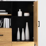 Bessagi Home Vitrina Giorgia, Barva Hrasta, Črna | Shoptok.si