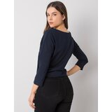 RUE PARIS Blouse-RV-BZ-6673.61-navy blue | Shoptok.si