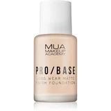 MUA Makeup Academy PRO/BASE dugotrajni matirajući puder nijansa #102 30 ml