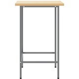  Kutna stolica Siva 55 x 55 x 85 cm Čelik i inženjerska drva | shoptok.hr