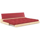Karup Design Crvena sklopiva sofa od samta 196 cm Base – | shoptok.hr