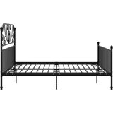  Okvir za krevet crni metalni 180 x 200 cm | shoptok.hr