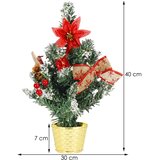  40 cm zelena okrasna umetna jelka., (21638235) | Shoptok.si