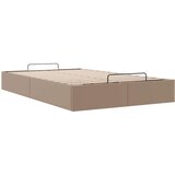  Okvir kreveta bez madraca cappuccina 120x190 cm od umjetne kože | shoptok.hr