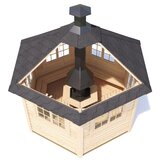 Male kuće Gazebo 9 m2 Alba Slike