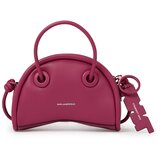 Karl Lagerfeld Ročna torbica bež / magenta / črna / bela | Shoptok.si