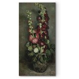  Slika - Vincent Van Gogh – Vase of Hollyhocks 60x120 Premium Print | shoptok.hr