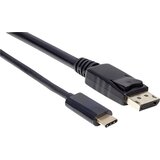 Manhattan USB 2.0 adapter [1x moški konektor USB-C - 1x moški konektor DisplayPort] USB-C auf DisplayPort-Kabel Stecker/Stecker 4K@60Hz-Ausgangssignal, (20416070) | Shoptok.si