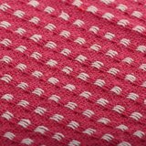 vidaXL Pamučni pokrivač na kvadratiće 220x250 cm ružičasti | shoptok.hr