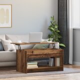  S policom s pohranom Staro drvo 102 x 50 x 52.5 cm Konstruirano drvo | shoptok.hr
