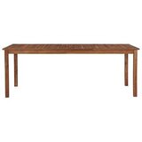  Vrtni stol 200 x 100 x 74 cm od masivnog bagremovog drva | shoptok.hr