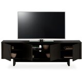 MOME Črna TV omarica 180x55x40 cm Solei – | Shoptok.si