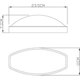  Deko-Light 731092 - LED spoljašnja zidna lampa ERIDANI 13W/230V IP44 antracit | Eponuda.com