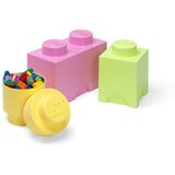Lego kutije za odlaganje set (3 kom): pastelne boje ( 40140802 ) Cene