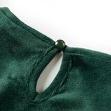  Dječja bluza s volanima tamnozelena 140 | shoptok.hr