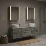  Set namještaja za kupaonicu 5 kom. Siva Sonoma | shoptok.hr