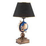 Opviq stona lampa world black blue