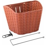  *KORPA VENSINI PVC PLETENA IMTACIJA BRAON SA DRŽAČIMA | Eponuda.com