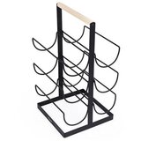 Homla Stalak za flaše DUNCAN 40x22cm - Black - HML