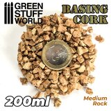 Green Stuff World Thick Cork Basing Rocks 200ml | Krupna pluta za baze miniatura 200ml | Eponuda.com