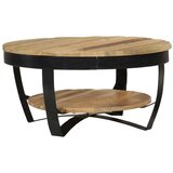  Stolić za Kavu Masivno Grubo Obrađeno Drvo Manga 65x32 cm | shoptok.hr