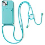 INORCO Zaščitna torbica za iPhone 14 Case Tekoči silikonski ovitek za telefon proti padcu z režo za kartice, trak, (22036542) Cene