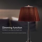  LED Prigušiva punjiva stona lampa LED/1,5W/5V 3000-6000K 1800 mAh braon | Eponuda.com
