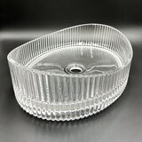 REA Bath Umivalnik na podstavku Harper Transparent | Shoptok.si