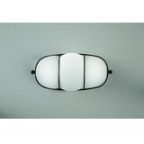  SIRU - Zidna svetiljka CAGE 1xGX53/10W/230V 22 cm crna/bela venecijansko staklo | Eponuda.com