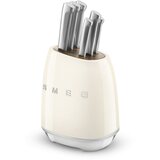 Smeg KBSF02CR Blok noževa 6 dijelova set krem, noževa | shoptok.hr