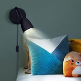 solight WO54-B - LED prigušiva zidna lampica LED/4W/230V crna | Eponuda.com