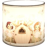 Brilagi Univerzalni abažur BOBO E27 prečnika 15 cm bela/ružičasta/sa motivom vila | Eponuda.com