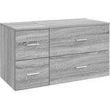  Set namještaja za kupaonicu 2 kom. Siva Sonoma 62,5 x 44,5 x 50 cm | Shoptok.si