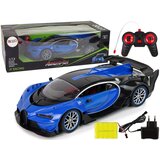  Sportski automobil na daljinsko upravljanje sa prednjim svjetlima 34 cm- plavi | Shoptok.si