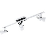 Eglo Trilloo rlektor/3, led, gu10, 3x5w, 3x400lm, crno/bijela | shoptok.hr