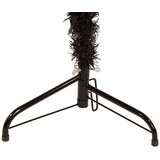  Tanka umjetna polovica božićnog drvca sa stalkom crna 180 cm | shoptok.hr