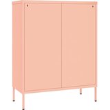 Ormarić s ladicama ružičasti 80 x 35 x 101,5 cm čelični | Eponuda.com