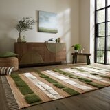 Flair Rugs Zeleni/u prirodnoj boji ručno rađen tepih od mješavine jute 120x170 cm Medina Blocks – | shoptok.hr