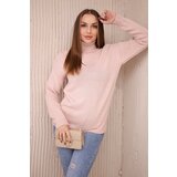 Kesi Turtleneck sweater powder pink | shoptok.hr