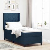  Krevet s opruga kutije s jastukom Plava 200 x 80 cm tkanina | shoptok.hr