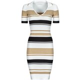 Guess EVIE STRIPED POLO DRESS Višebojna Cijene