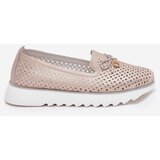 S. BARSKI Women's Leather Perforated Shoes Made Of Natural Leather D&A | ePonuda.com