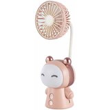 Dardanar risani prenosni ventilator z nočno lučko, zložljiv majhen zložljiv ventilator z baterijskim napajanjem usb, (21198563) | Shoptok.si