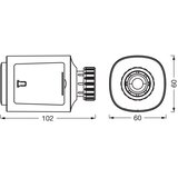 Osram Termostatska glava SMART+ 3xAA Wi-Fi | Eponuda.com