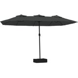  Dvostruki suncobran antracit 449 x 265 cm | shoptok.hr